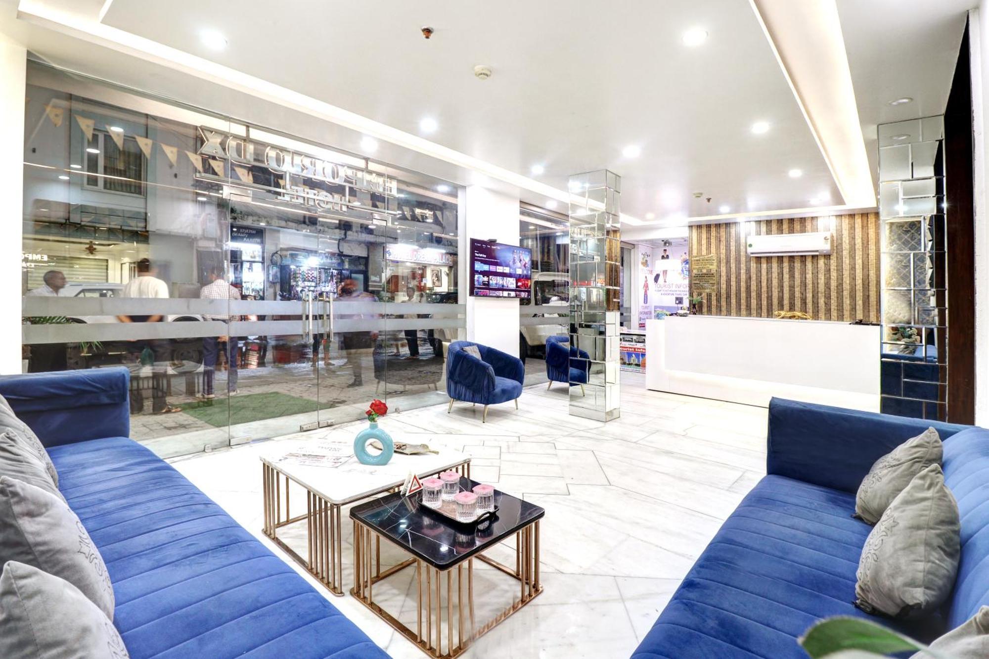 Hotel Emporio Dx - New Delhi Railway Station - Paharganj Exteriör bild